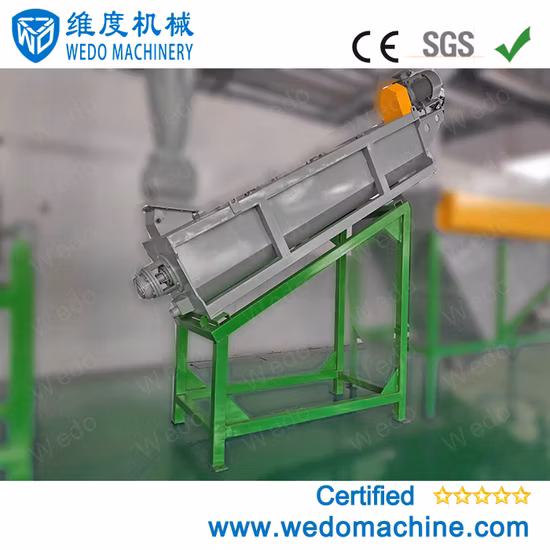 Plástico profissional de alta qualidade para animais de estimação HDPE garrafa flocos PP LLDPE saco tecido filme agrícola esmagamento lavagem pelotização máquina de reciclagem de garrafas plásticas para animais de estimação