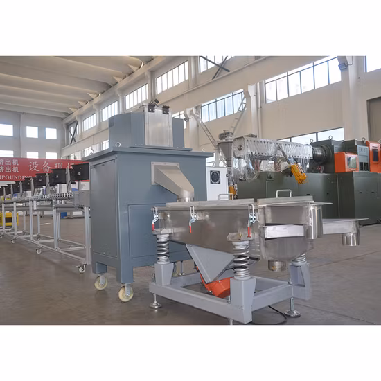 Grânulos plásticos biodegradáveis do PLA que fazem a máquina/amido de milho grânulos plásticos biodegradáveis que fazem a máquina máquina bioplástica